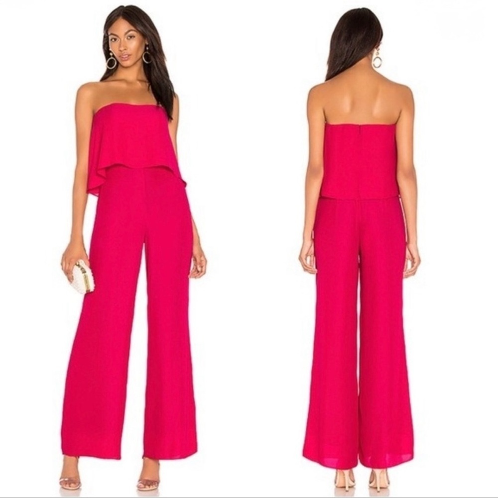Amanda Uprichard Topanga Jumpsuit from Revolve – XS – Like New